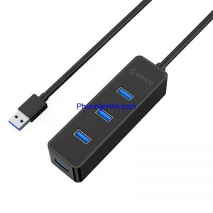 Bộ chia 4 Port USB 3.0 chính hãng Orico W5PH4-U3