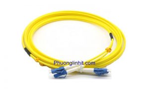 Dây patch cord quang Single-mode LC-LC/UPC Duplex dài 5 mét