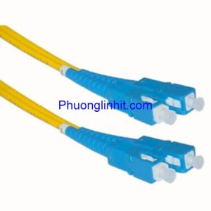 Dây patch cord quang Single-mode SC-SC/UPC Duplex 1,5M