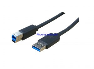 Cáp USB 3.0 kết nối máy in, HDD box, Docking dài 1,8 mét dây zin