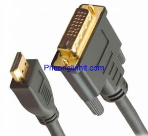 Cáp DVI-D 24+1 to HDMI Converter HDMI to DVI 24+1 dài 1.5m