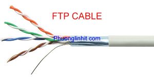 Cáp mạng cat5e FTP chống nhiễu chính hãng COMMSCOPE/AMP PN: 219413-2