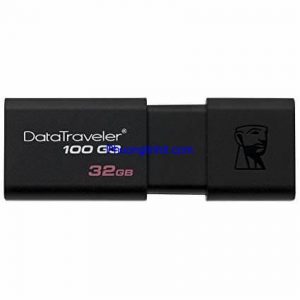 USB Kingston 32GB 3.0 DT100G3 (Black) chính hãng