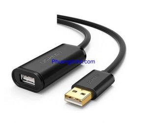Cáp USB 2.0 nối dài 30M có mạch khuếch đại hãng Ugreen UG-10326