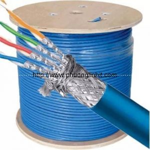 Cáp mạng Cat7 S/FTP Gigabit Ethernet 1000 Base-T bọc lưới chống nhiễu