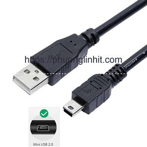 Cáp USB 2.0 to Mini USB-B cho ổ cứng HDD Box và máy Scan Canon Lide 110