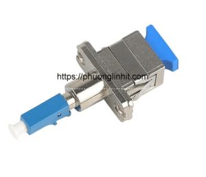 Đầu nối quang SC-LC/UPC SM, Adapter chuyển đổi SC sang LC Simplex vỏ sắt