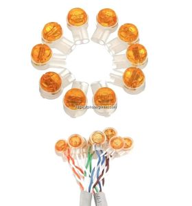 Rệp nối dây mạng của hãng 3M hay còn gọi rệp nối cáp đồng, con bọ nối dây mạng…