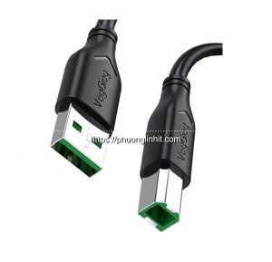 Cáp máy in usb 2.0 VegGieg – V-U205 dài 1.5M chính hãng