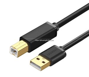 Cáp máy in USB 2.0 dài 1.5M cao cấp chính hãng Ugreen 10350