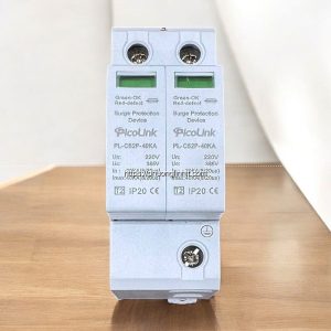 Chống sét lan truyền AC 2P 40kA/pha, hãng Picolink PL-CS2P-40kA