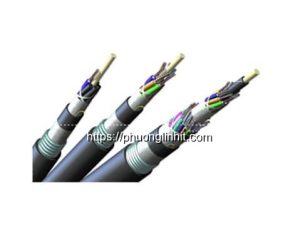 Cáp quang luồn cống 4Core Single mode 9/125μ m CKL (Kim loại) Postef