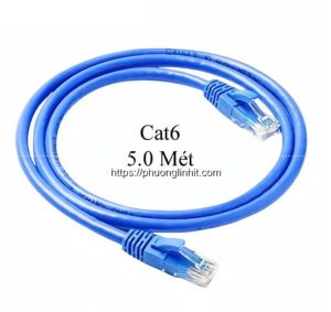 Dây nhẩy Patch Cord Cat6 5M, hãng Picolink PL-62300-5 100% lõi dây đồng