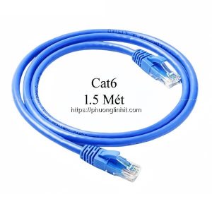 Dây nhẩy mạng Cat6 1.5M, chính hãng Picolink PL-62300-015 lõi đồng