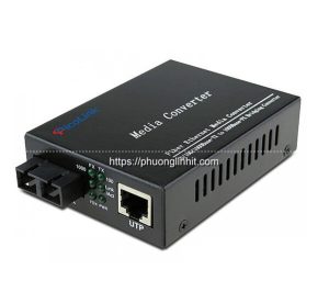 Bộ chuyển đổi quang điện 2 sợi PicoLink 10/100/1000Mbps, Converter quang Gigabit PL-GS-02
