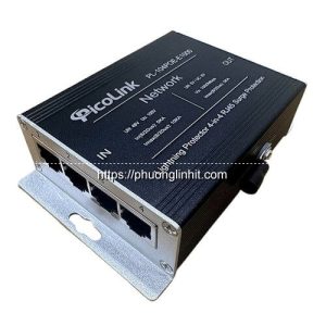 Thiết bị chống sét mạng Lan 4 cổng RJ45 Gigabit, chính hãng Picolink PL-104POE-E1000